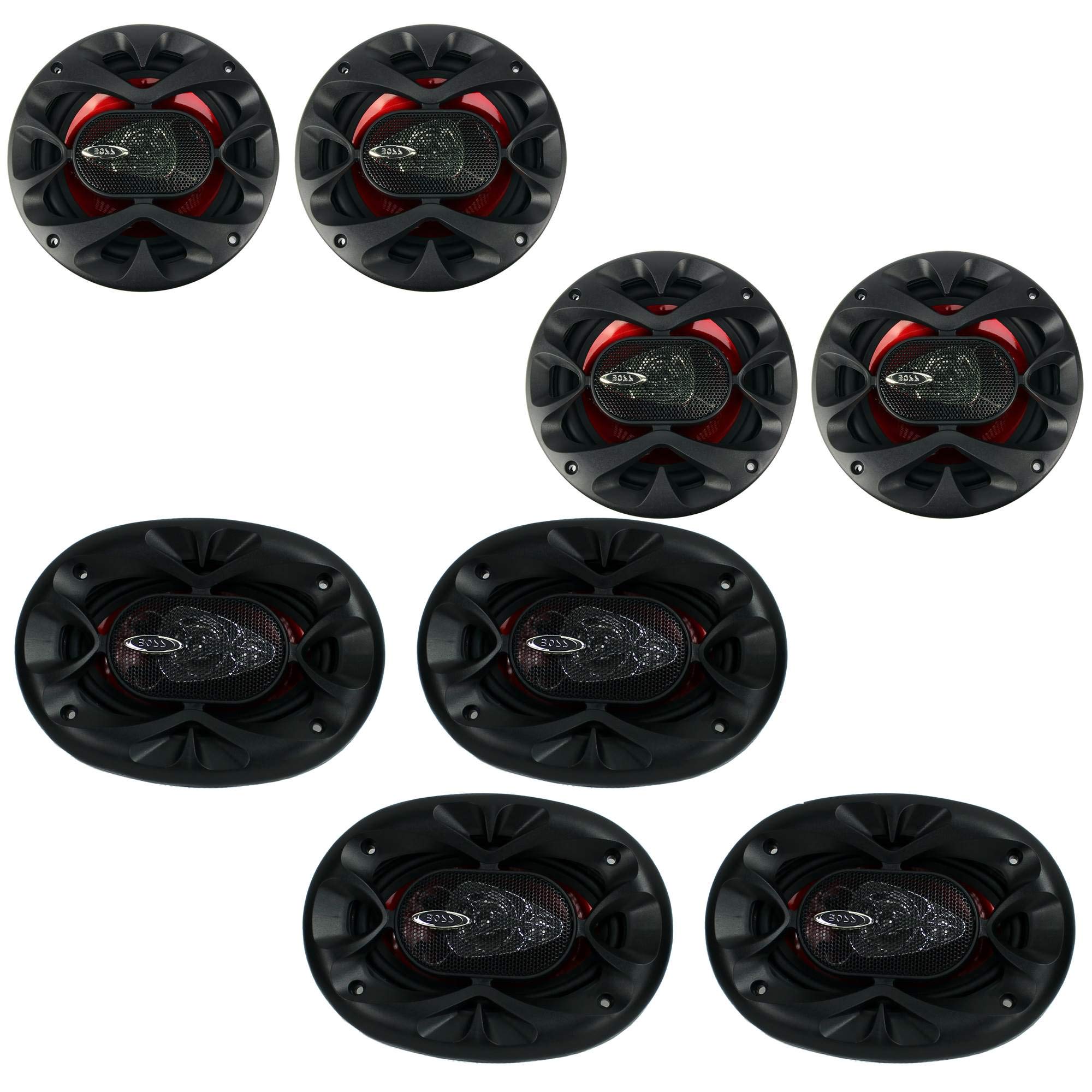 Amazon.com: Boss CH6530 Chaos Exxtreme 6.5 inch 3-Way 300 Watt Car